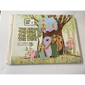 The House In The Hole In The Side Of The Tree By Gilbert Beers Vintage 1973